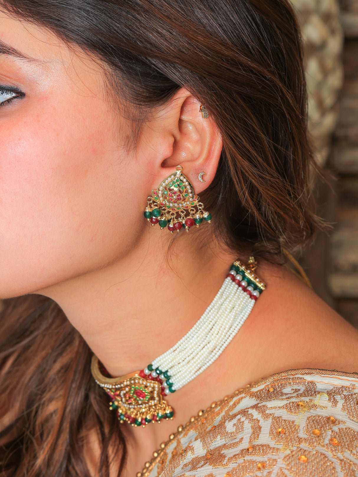 Simran Jadau necklace set