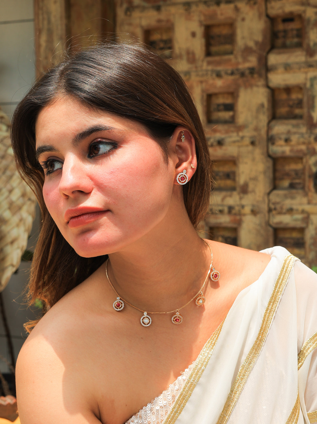 Maya Kundan necklace set