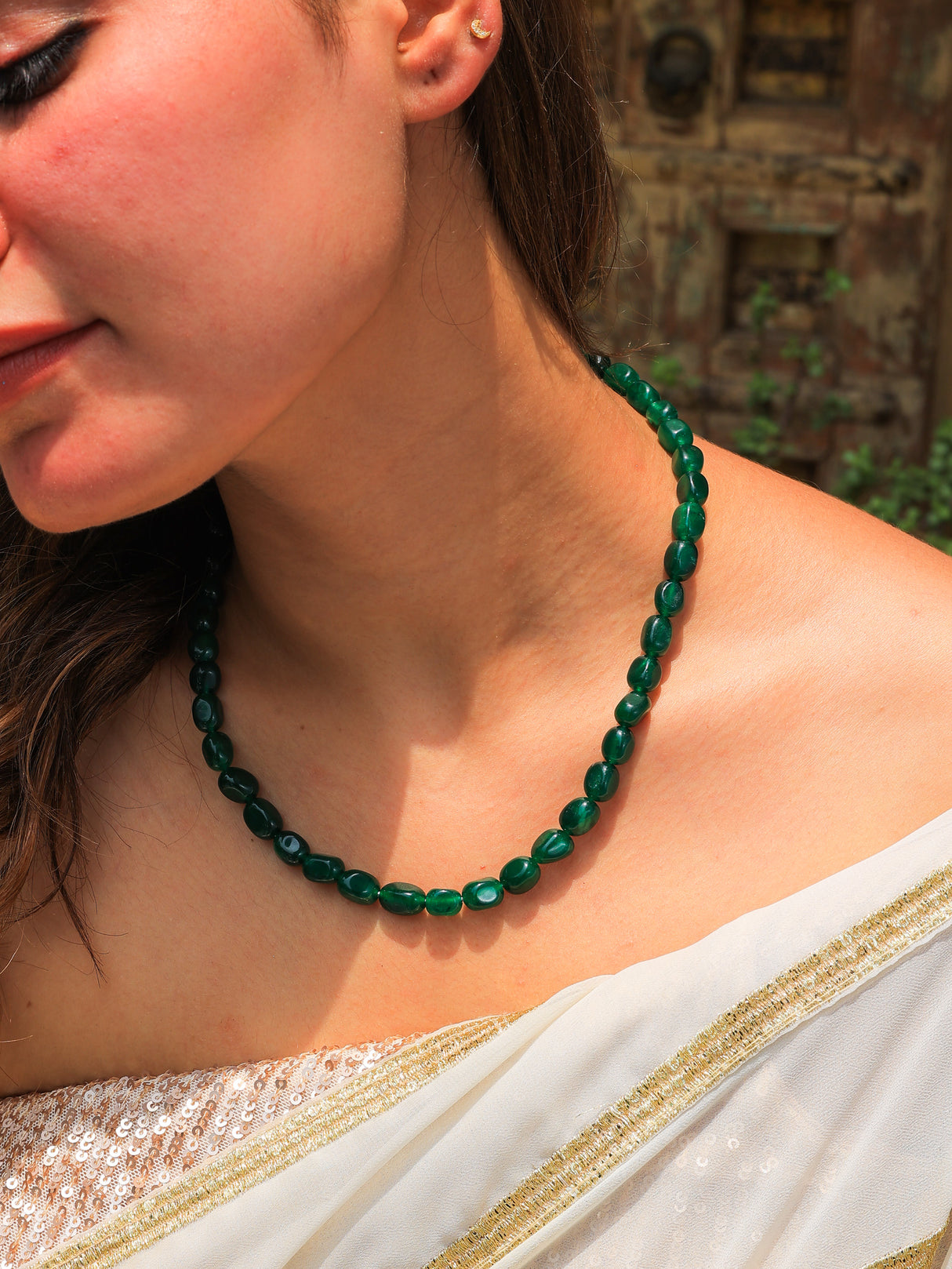 Iyla artificial beads necklace