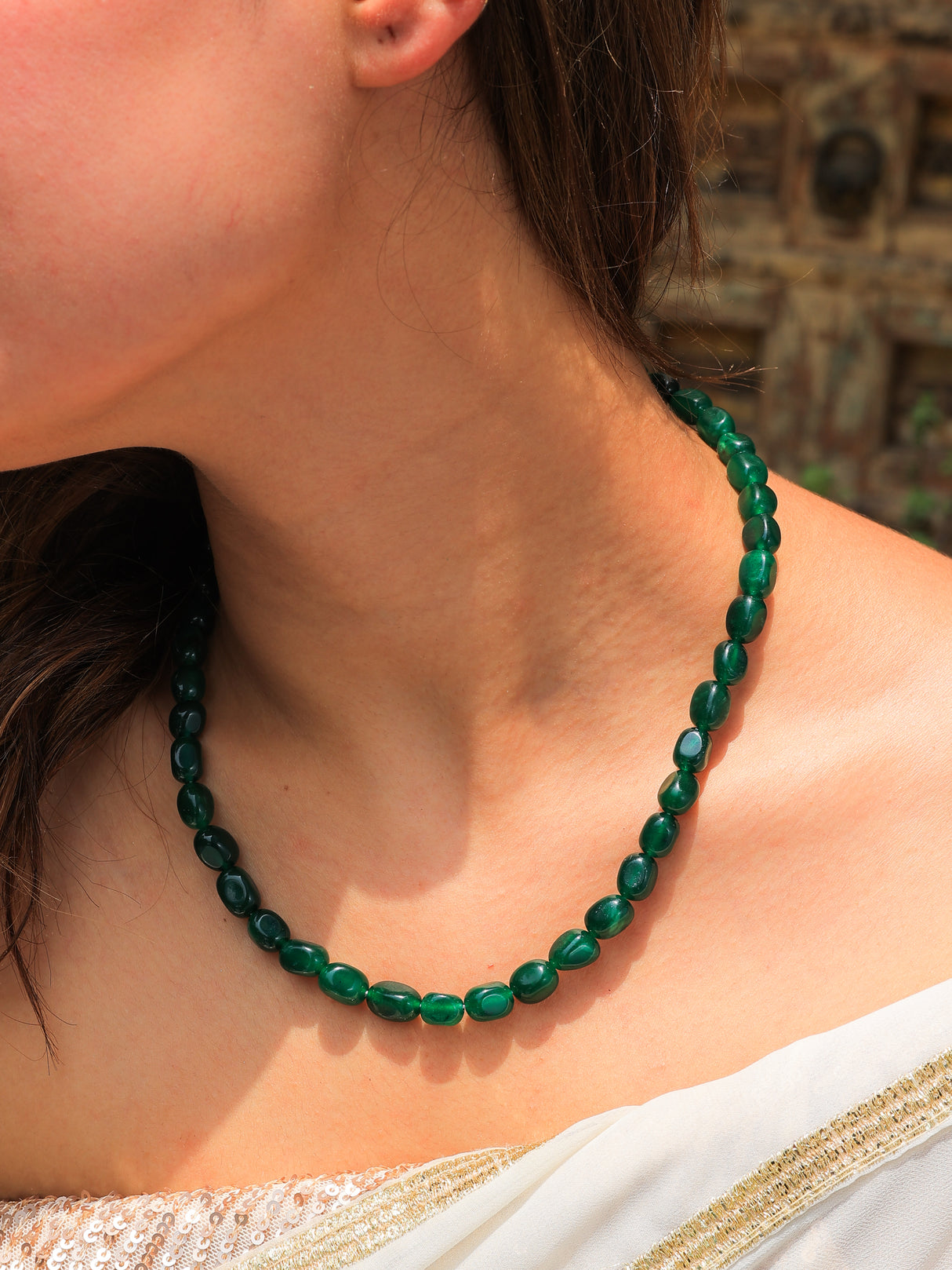 Iyla artificial beads necklace