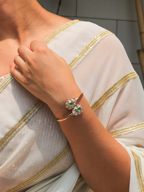 Tulika Tyaani kundan bracelet