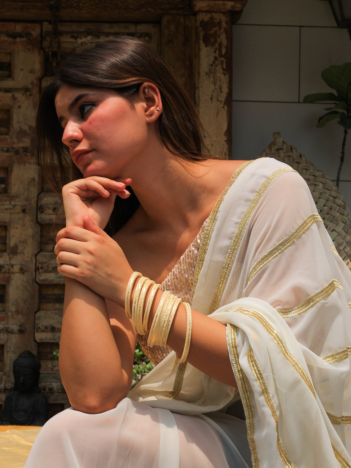 Charvi Bangles With Gliter