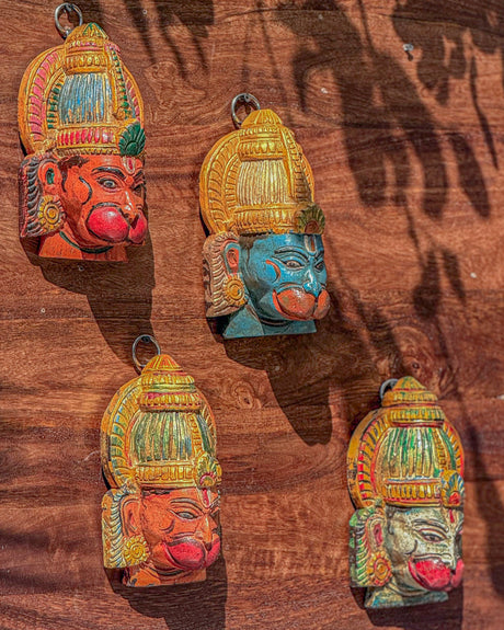 Hanuman Mukha Wall Mask-Large