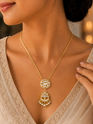 Genda Royal Chand Necklace Set
