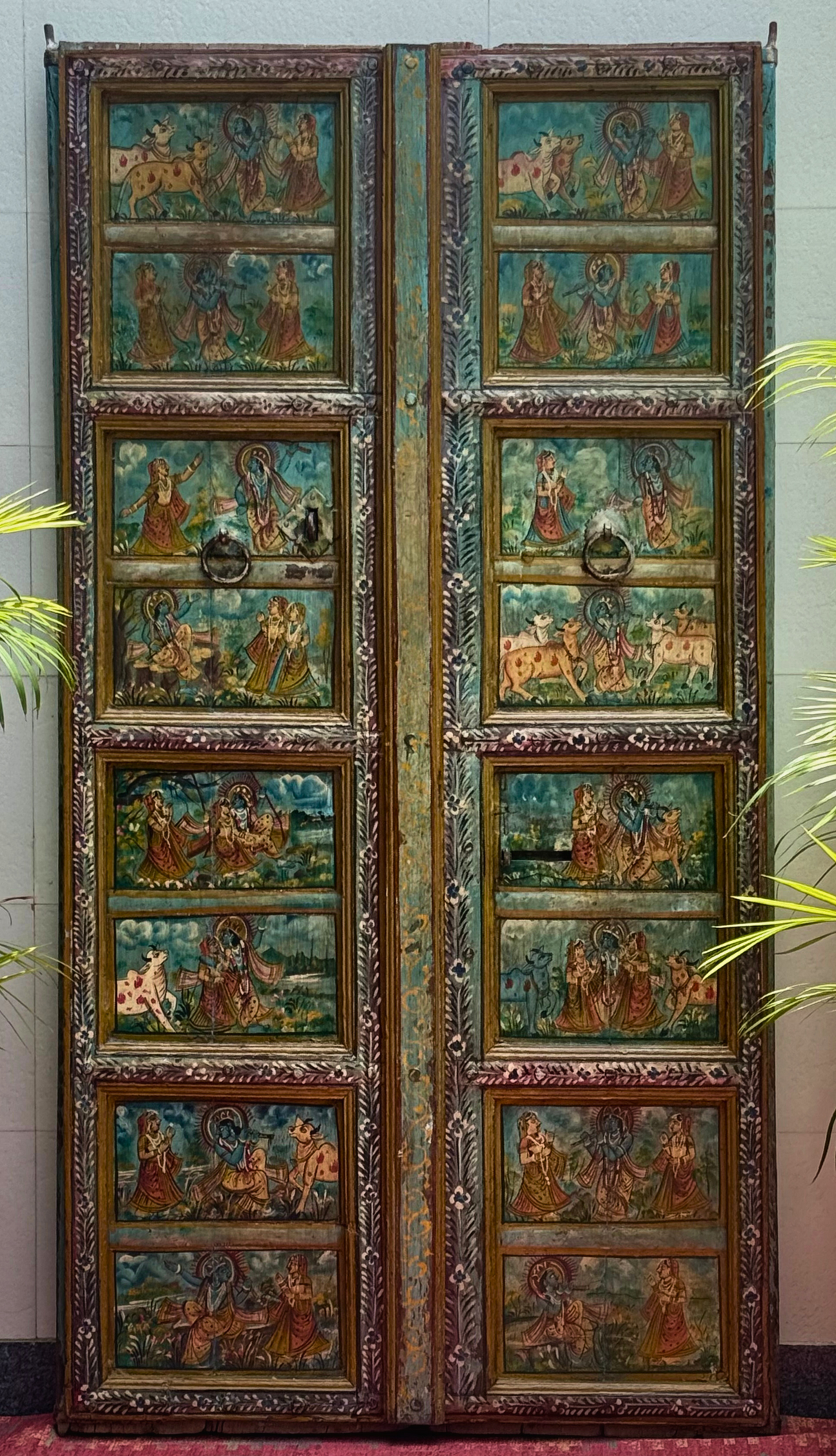 Hand painted wooden door (One of One)