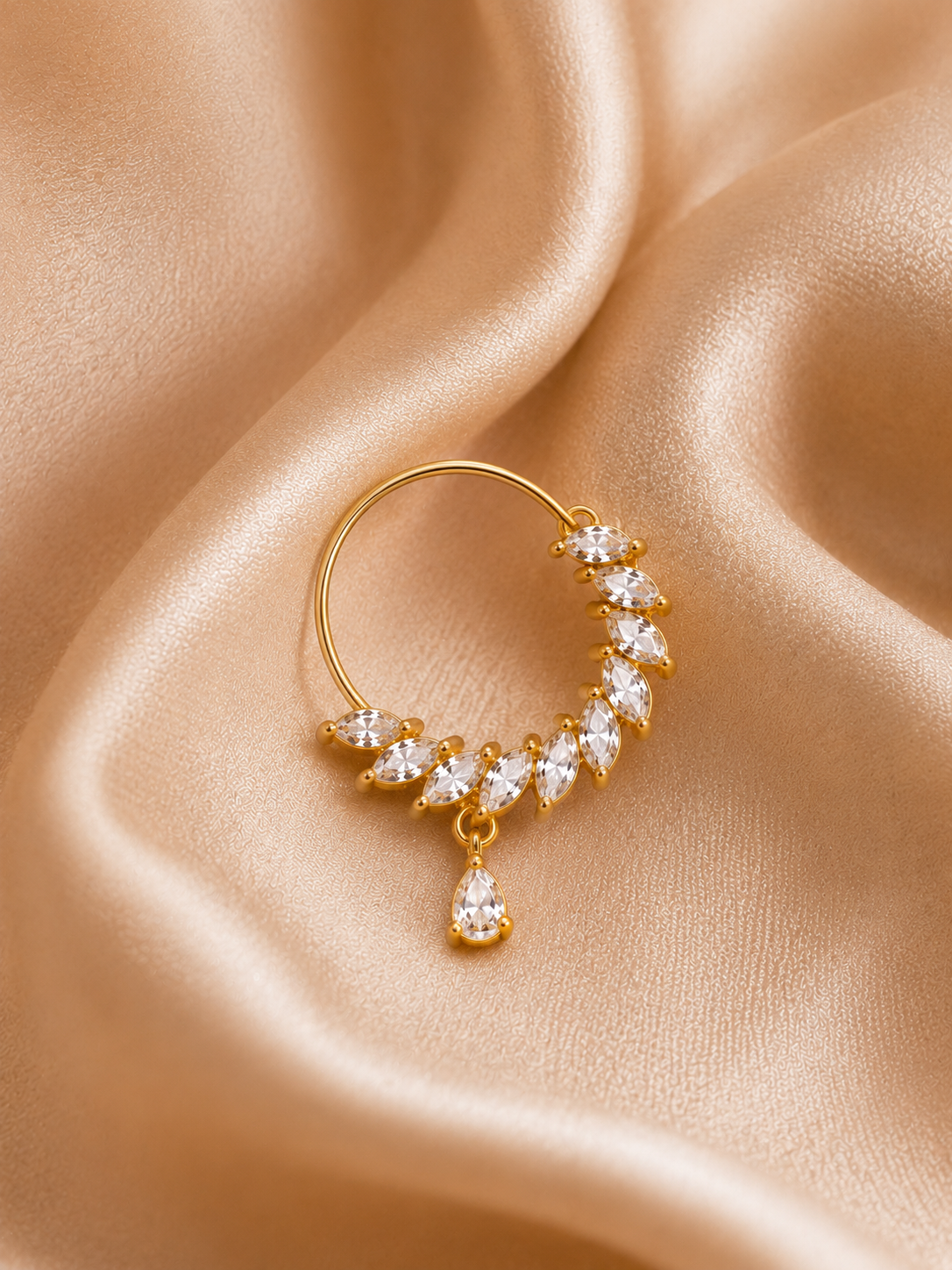 Mehfil Stone Nose Ring