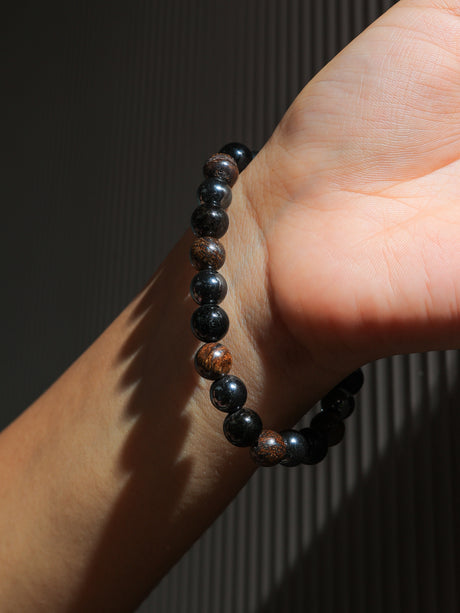 Unisex Multi Tiger Eye Courage Bracelet – Strength, Confidence & Balance