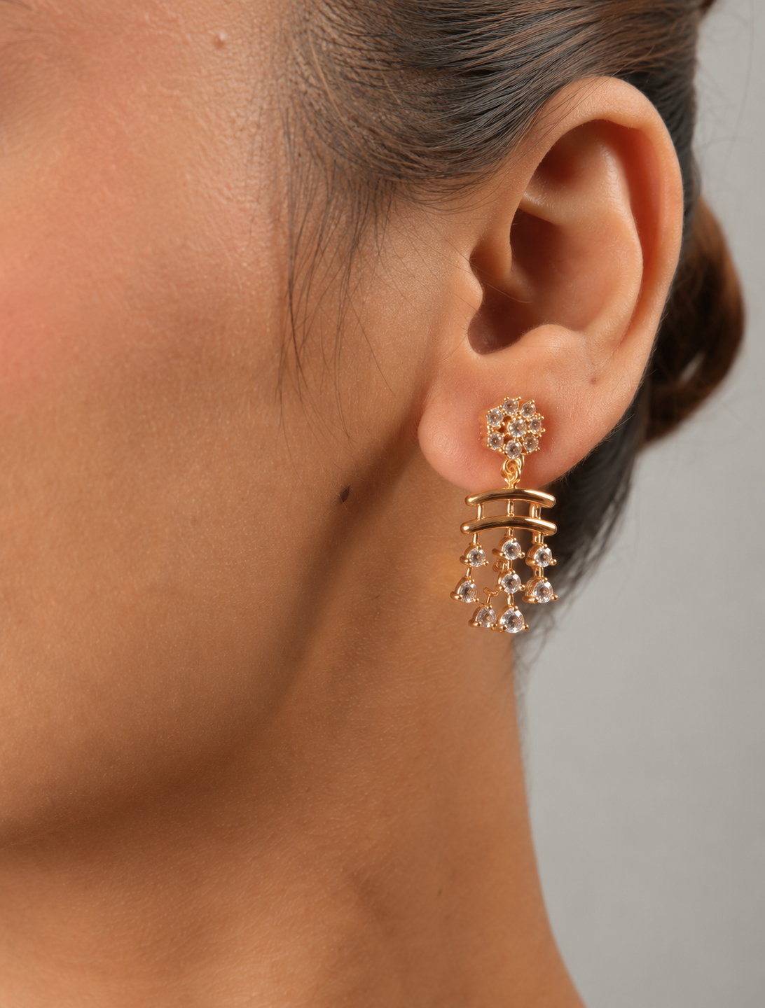 Aafreen Crystal Choker Set