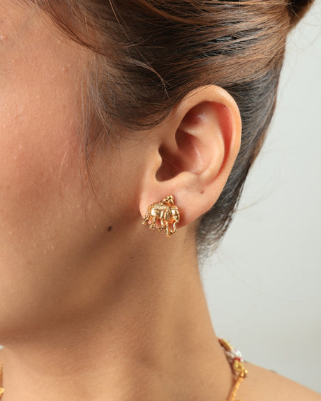 Shirin Floral Coin Charm Necklace Set