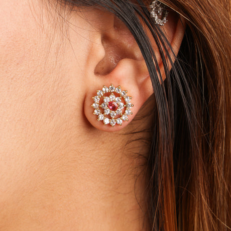 Ansh Flower design necklace set