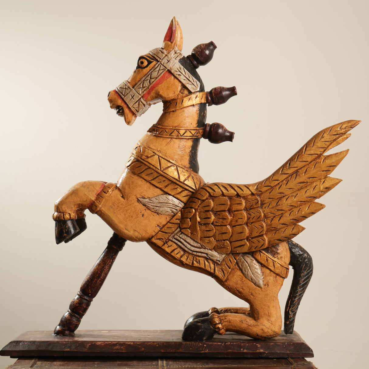 Wooden Whisper - Horse With Wings