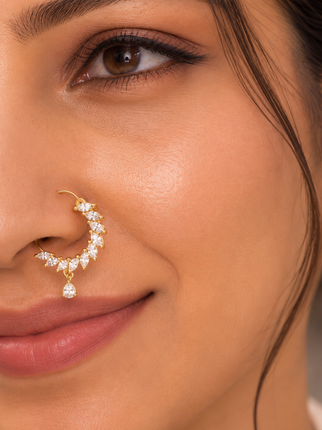 Mehfil Stone Nose Ring
