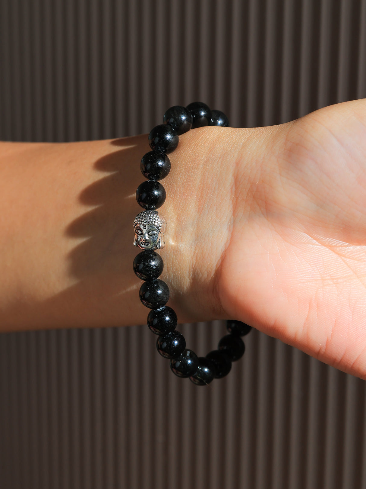 Unisex Anxiety Reliever Black Tourmaline Bracelet – Protection & Positivity