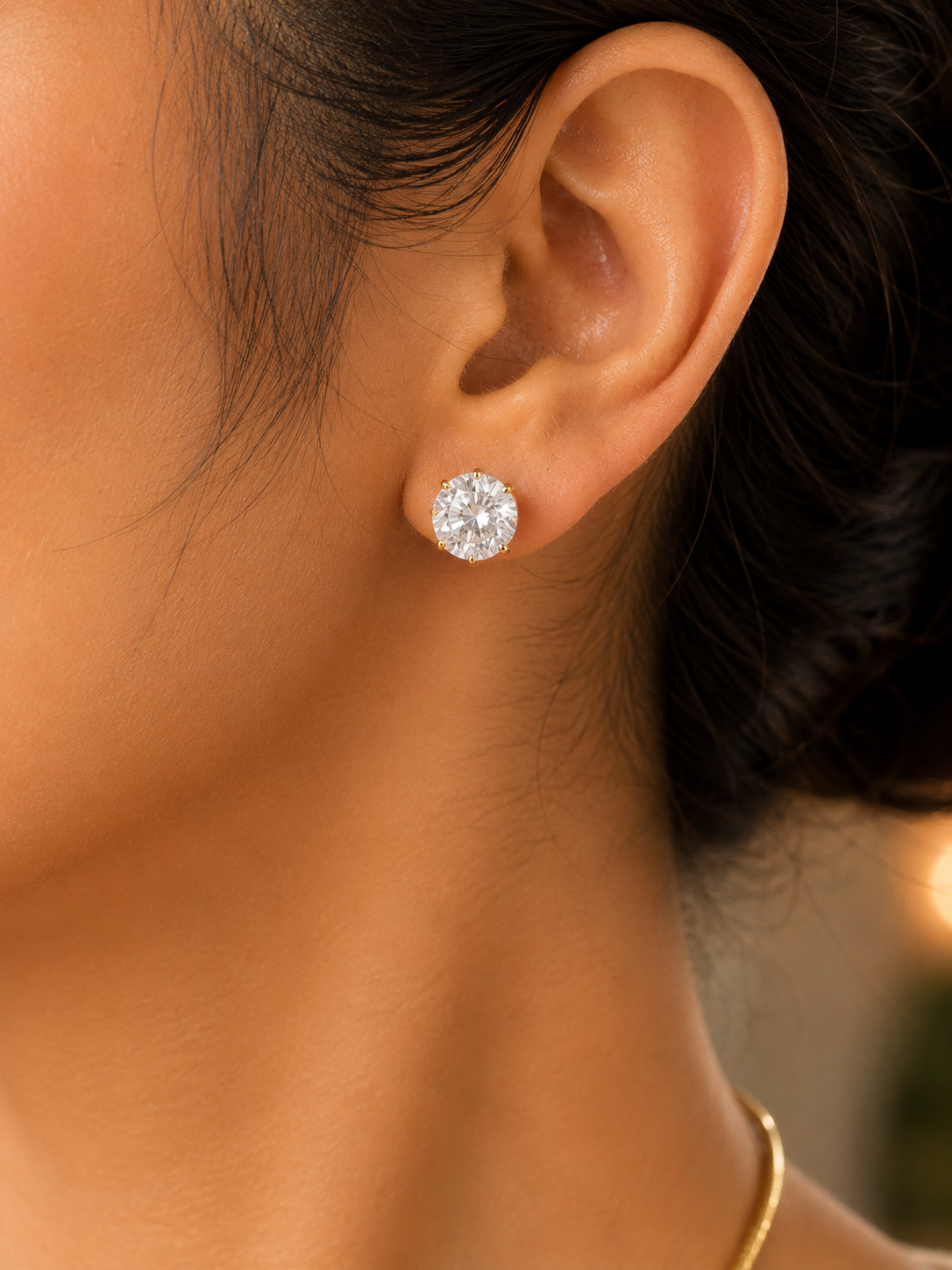 Aliza Dewdrop Solitaire Necklace Set