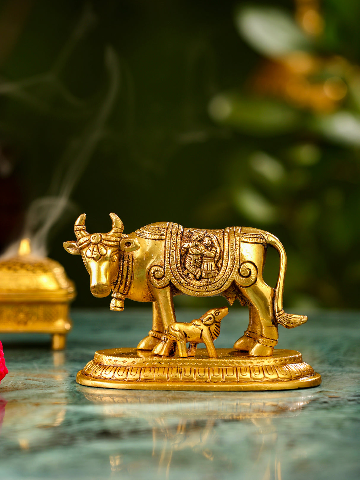 Kamdhenu - Radha Krishna Art