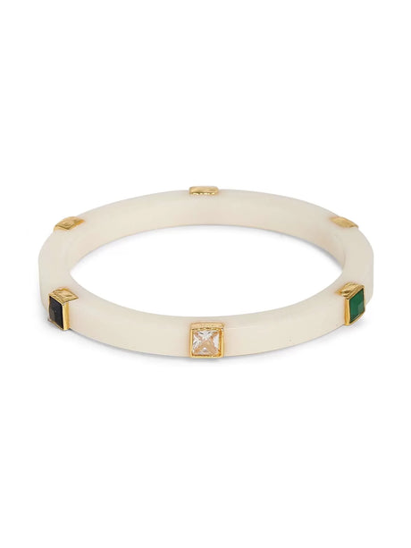 Acrylic Bangles - Off White