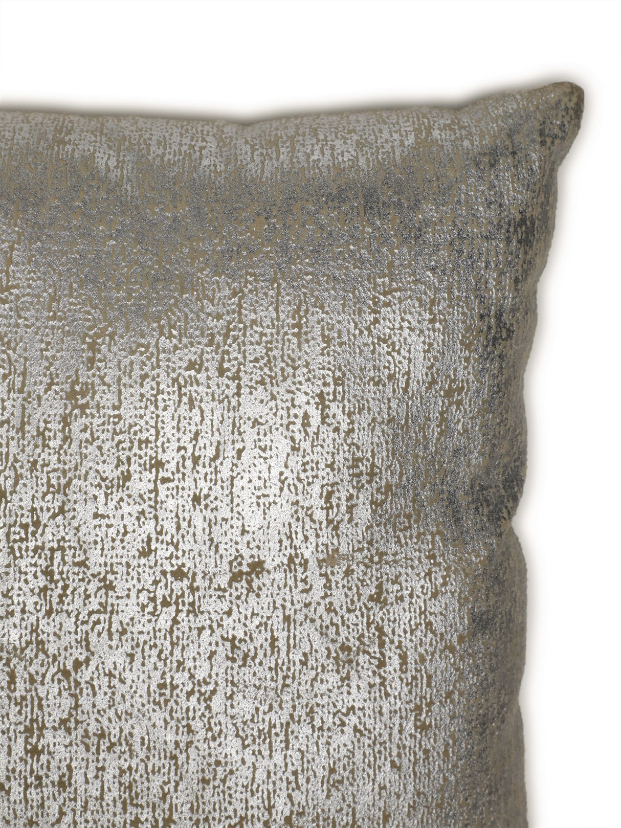 Elegant design celvet cushion cover with Silver Foil printing