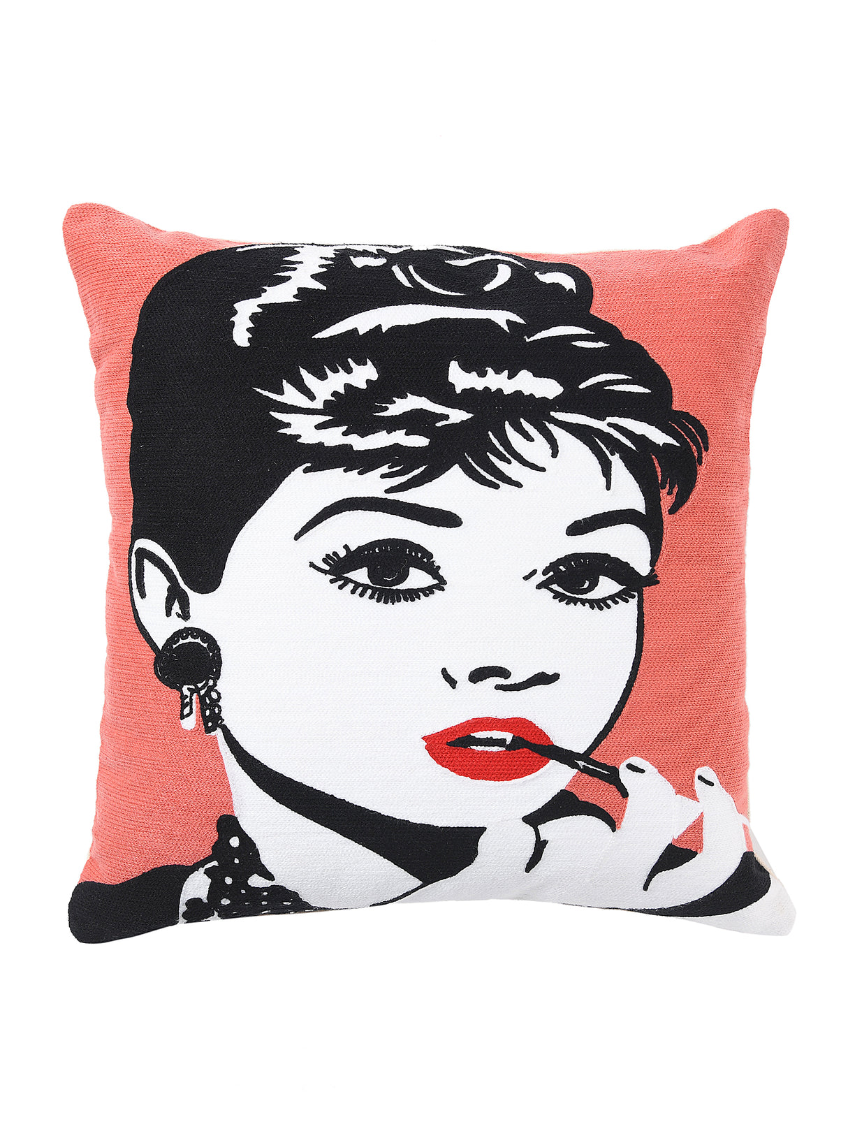 Retro Pop-Art Audrey Hepburn cushion cover