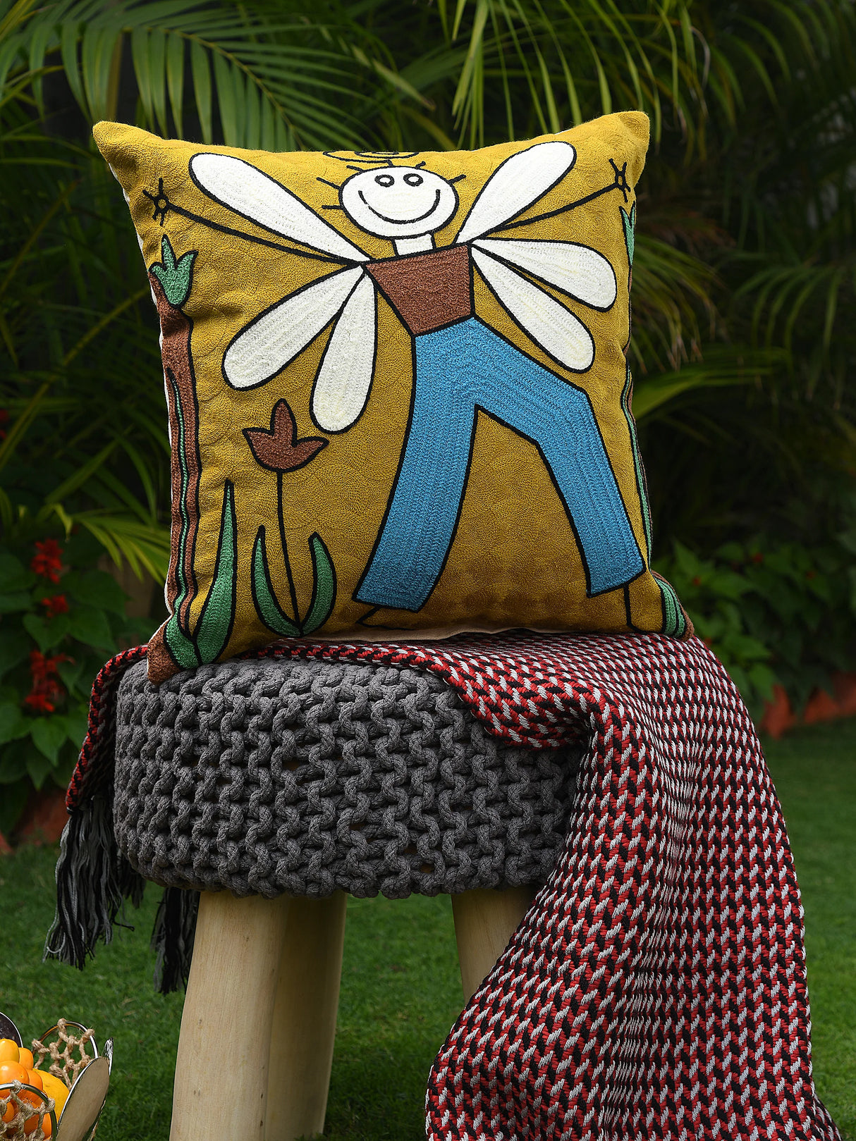 Enchanted Dream Scapes - Quirky And Beautiful Abstract Art Boy With Wings