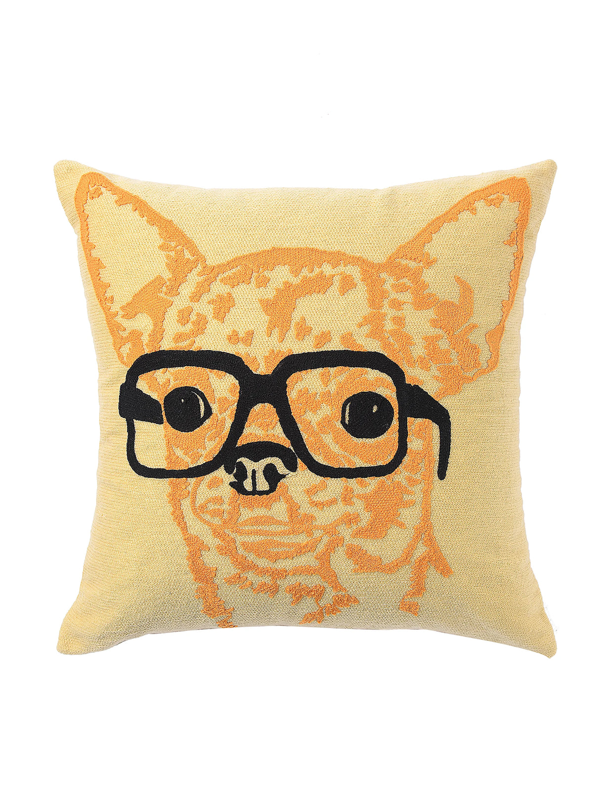 Enchanted Dream Scapes - Quirky And Beautiful Dog With Spectacle