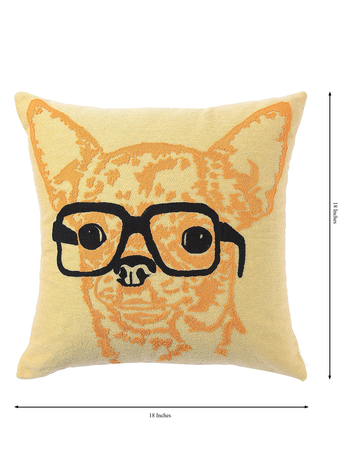 Enchanted Dream Scapes - Quirky And Beautiful Dog With Spectacle