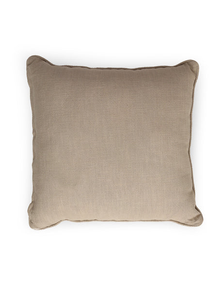 Grey Embroidered cushion cover
