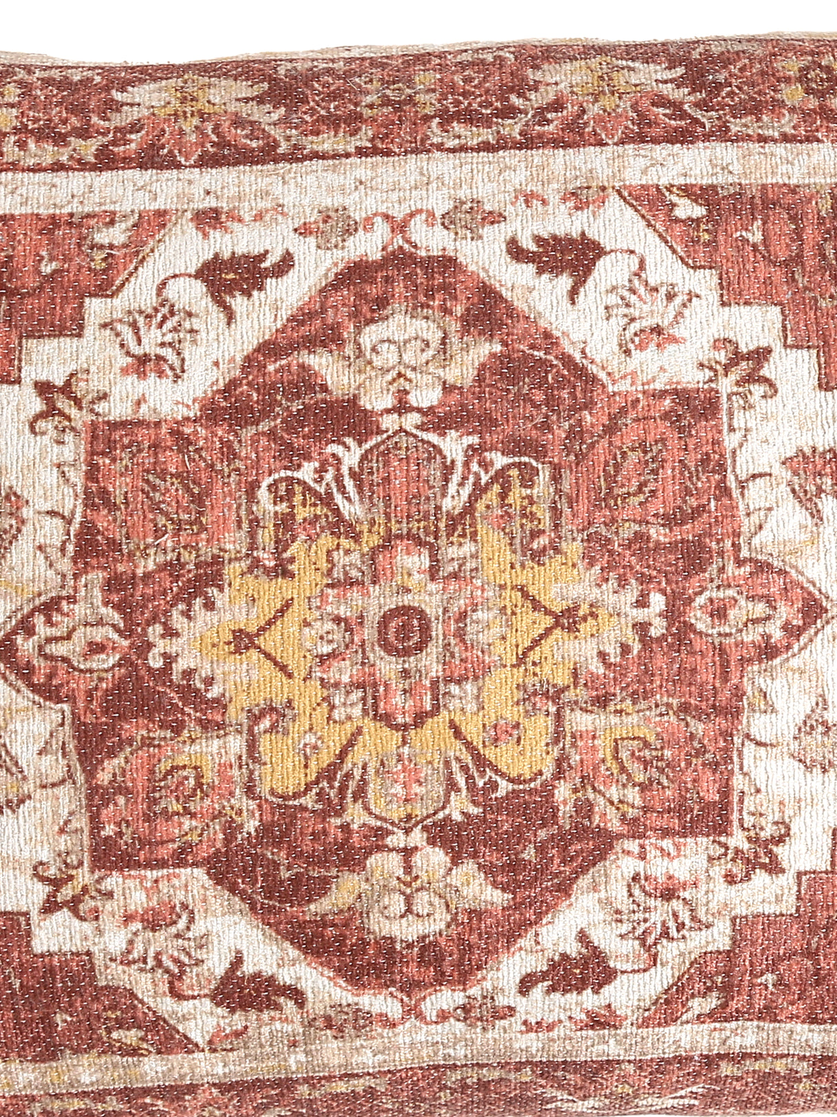 Carpet Design Cushion Cover - With Filler Multicolor