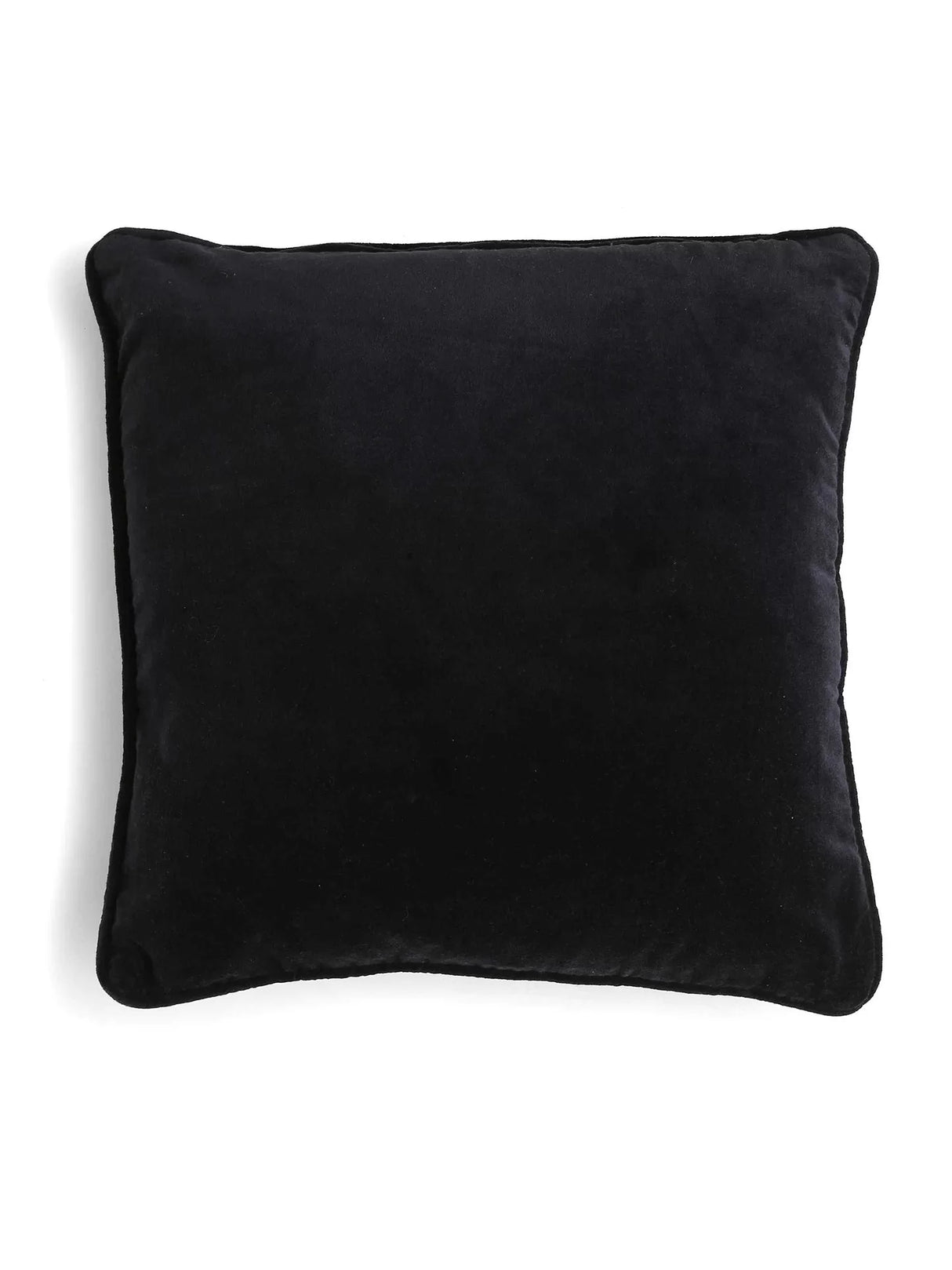 Cotton Velvet Cushion Cover - Navy Blue