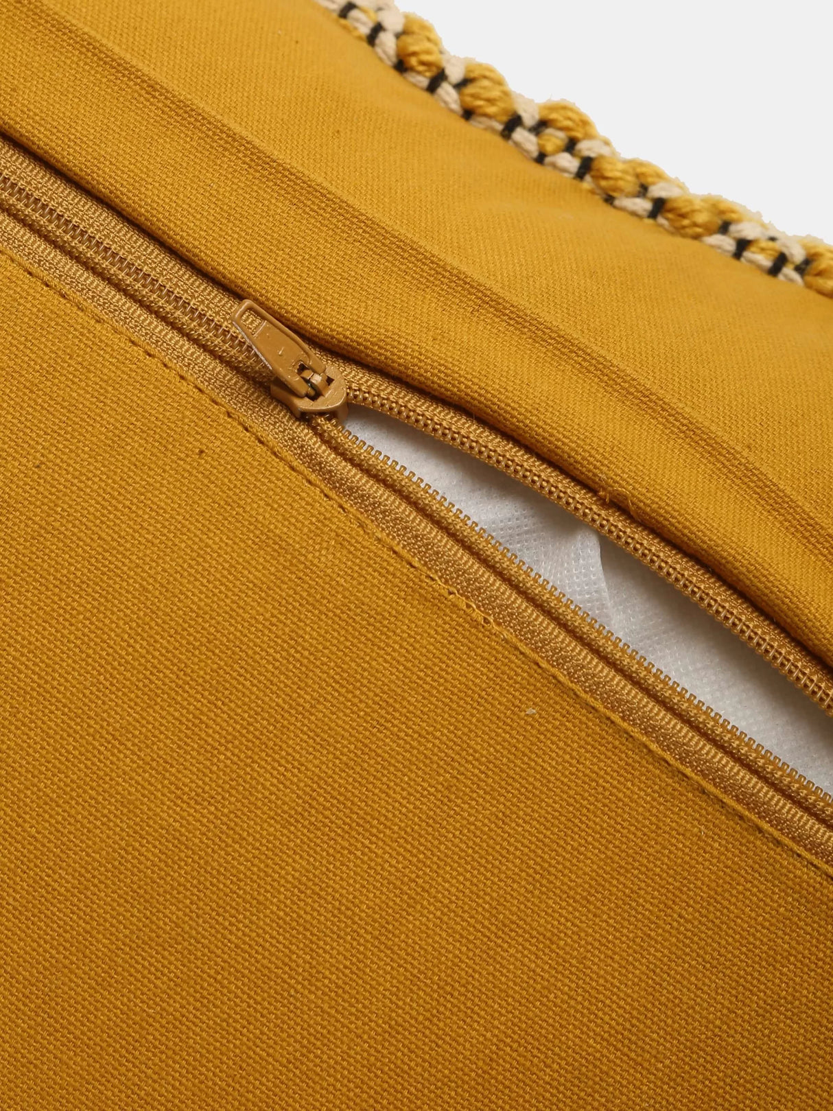 Cushion Cover - Tufted Yellow