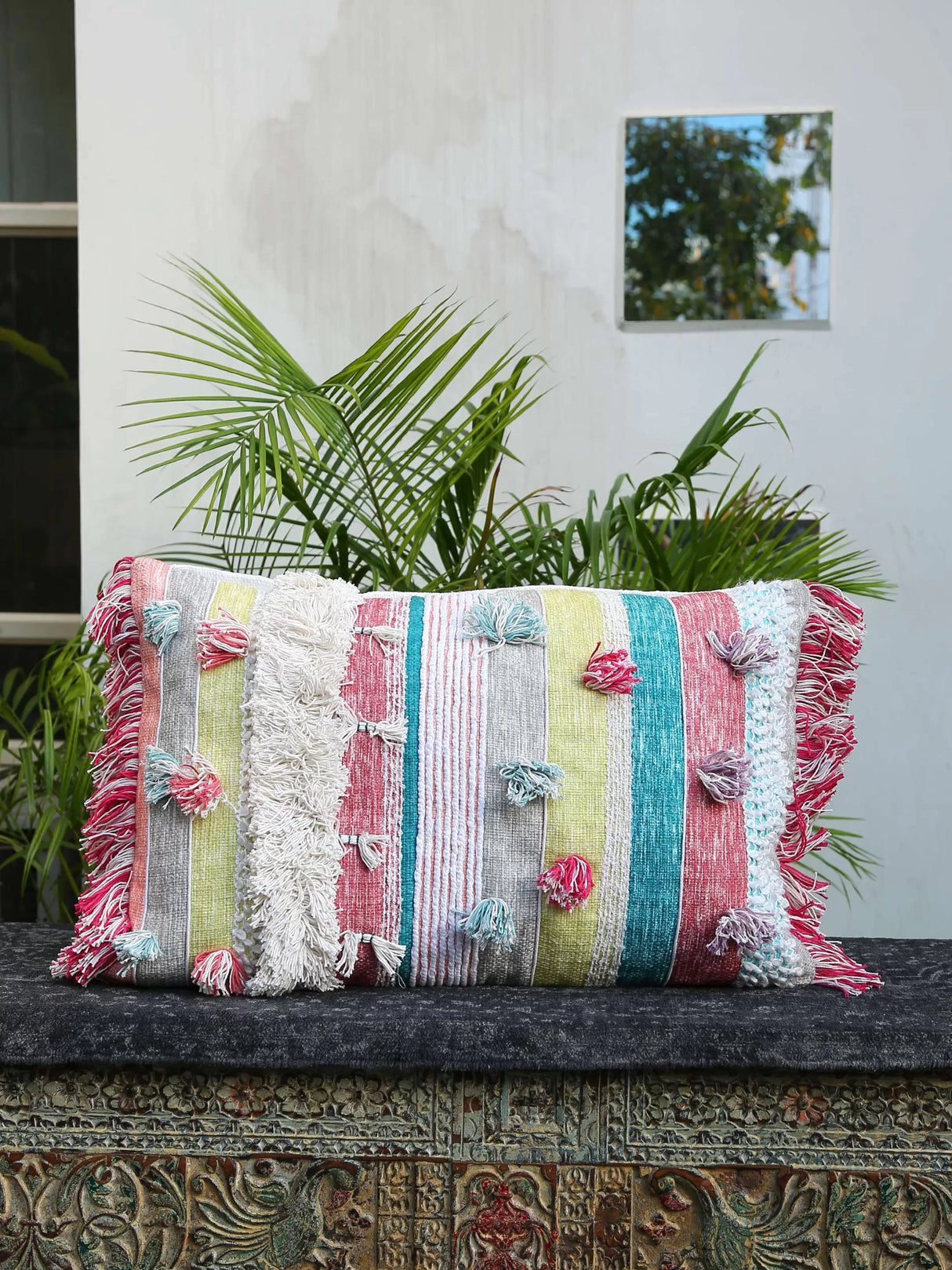 Cushion Cover - Hand Tufted