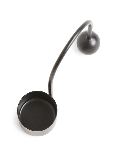 Light Holder - Minimal Tea - Black set of 2