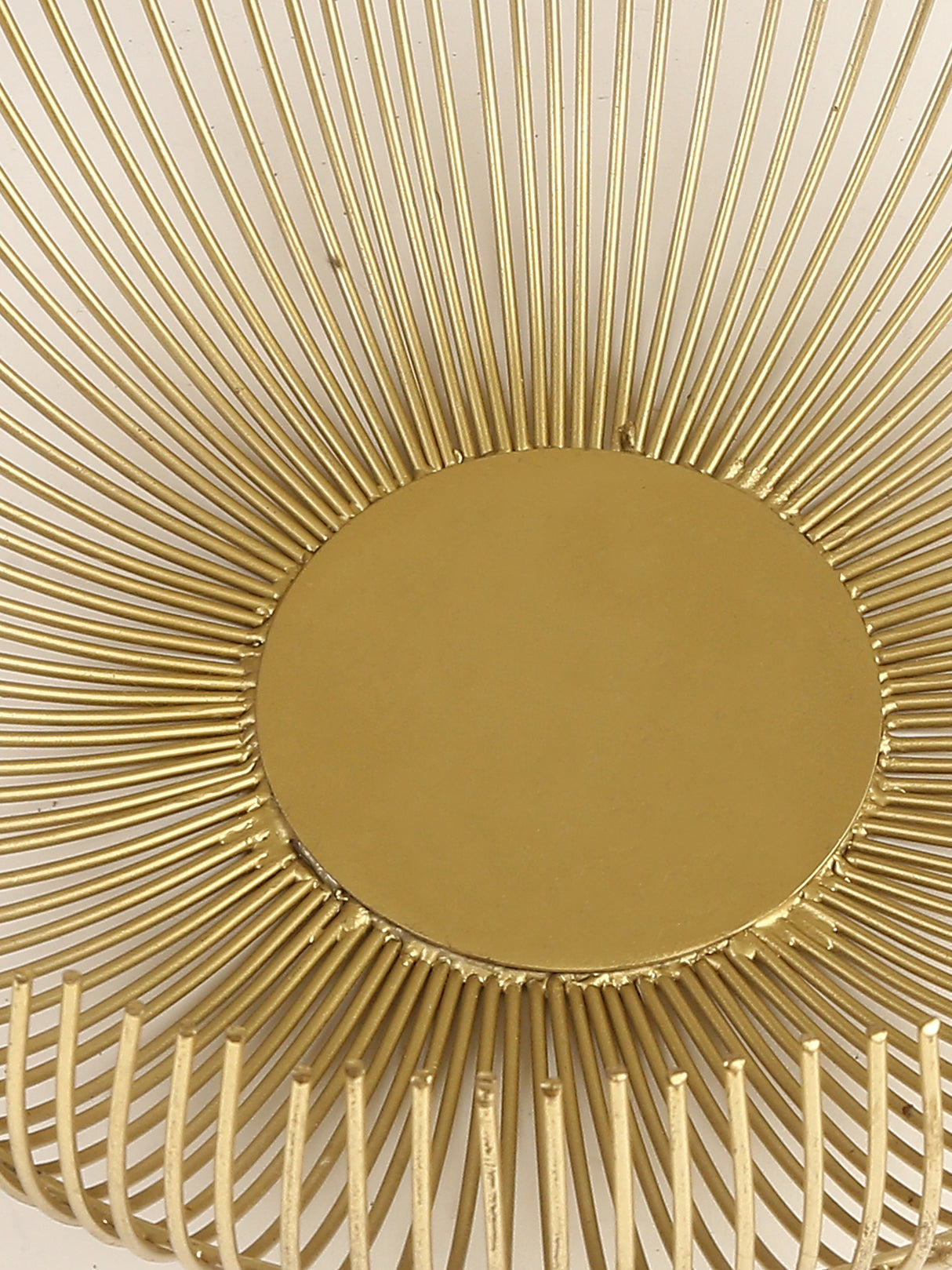 Fruit Basket in matt Gold finish