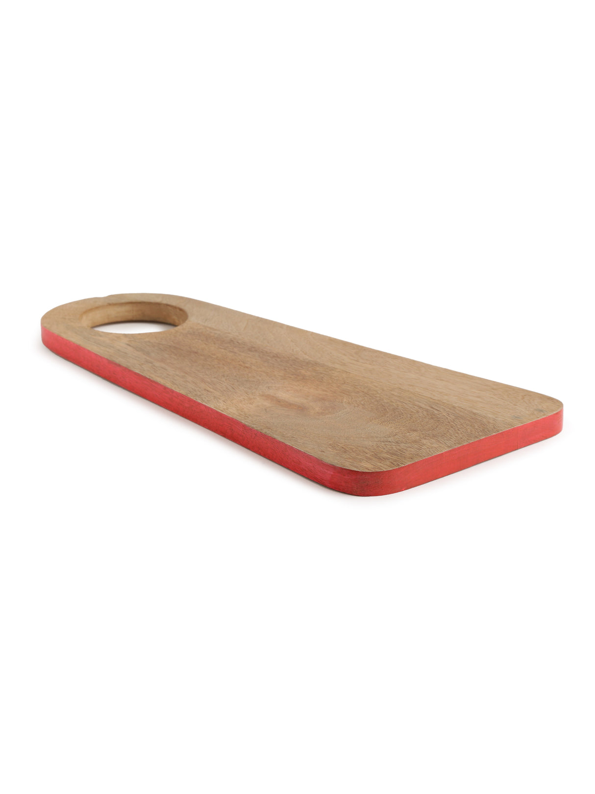 Chopping Board - Cheese Board Cum Platter With Colored Rim