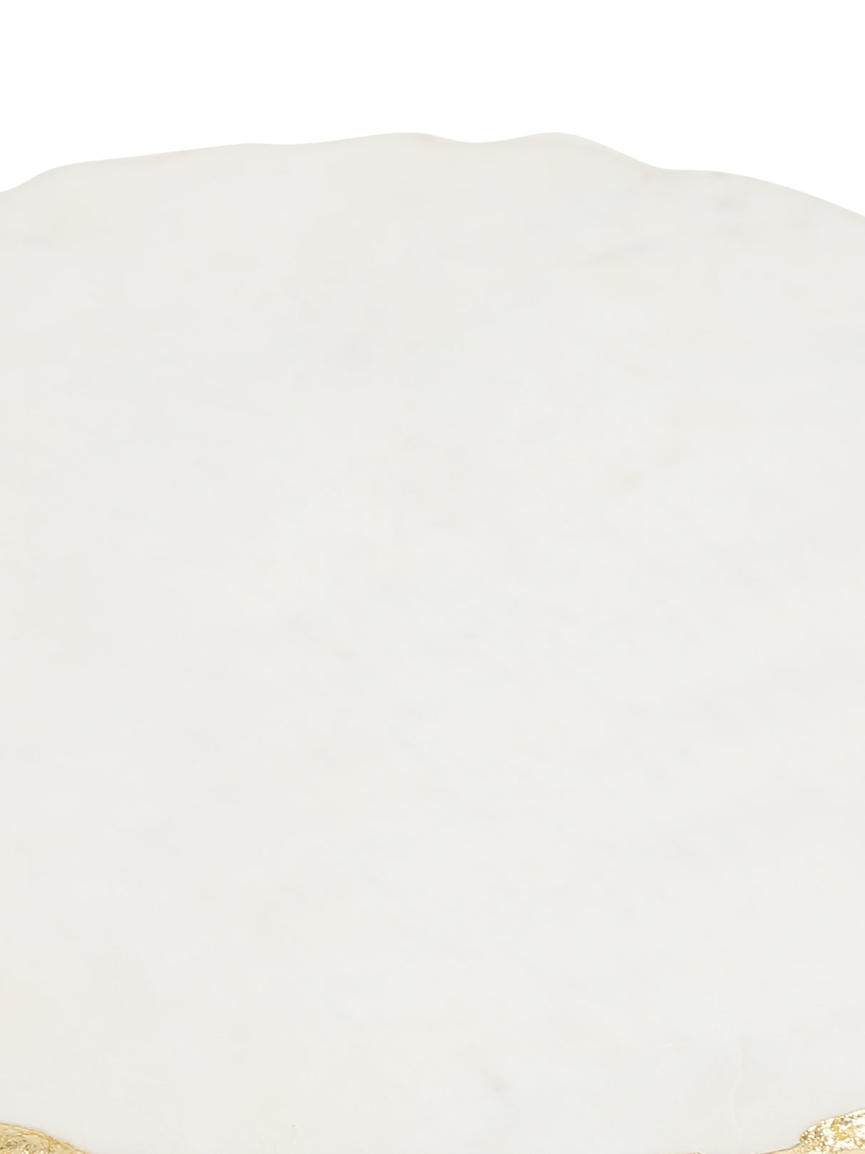 Marble cake stand with gold foiled edges