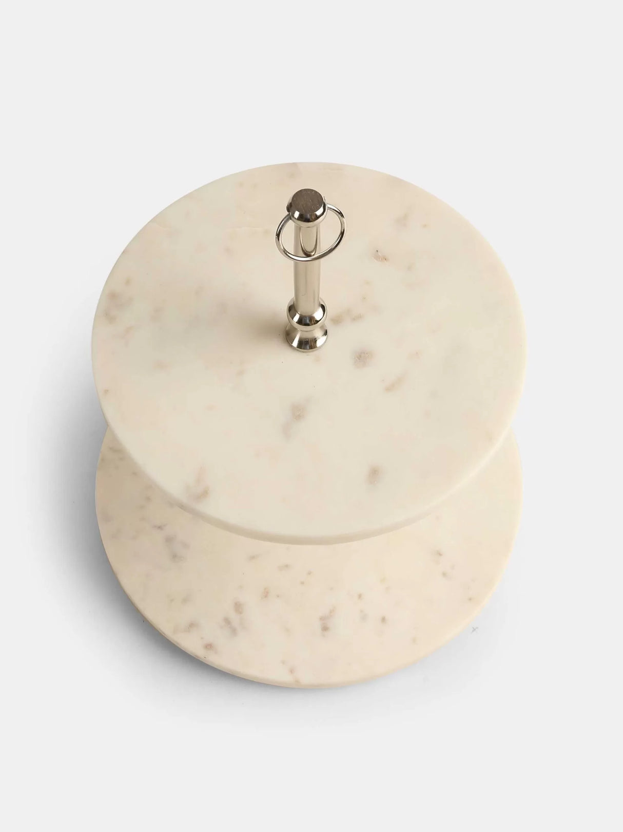 Cake Stand - Marble Two Tier