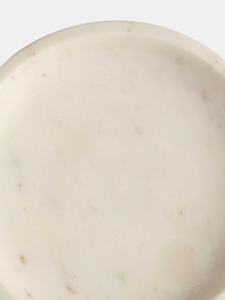 Cake Stand - Marble With Wooden Base