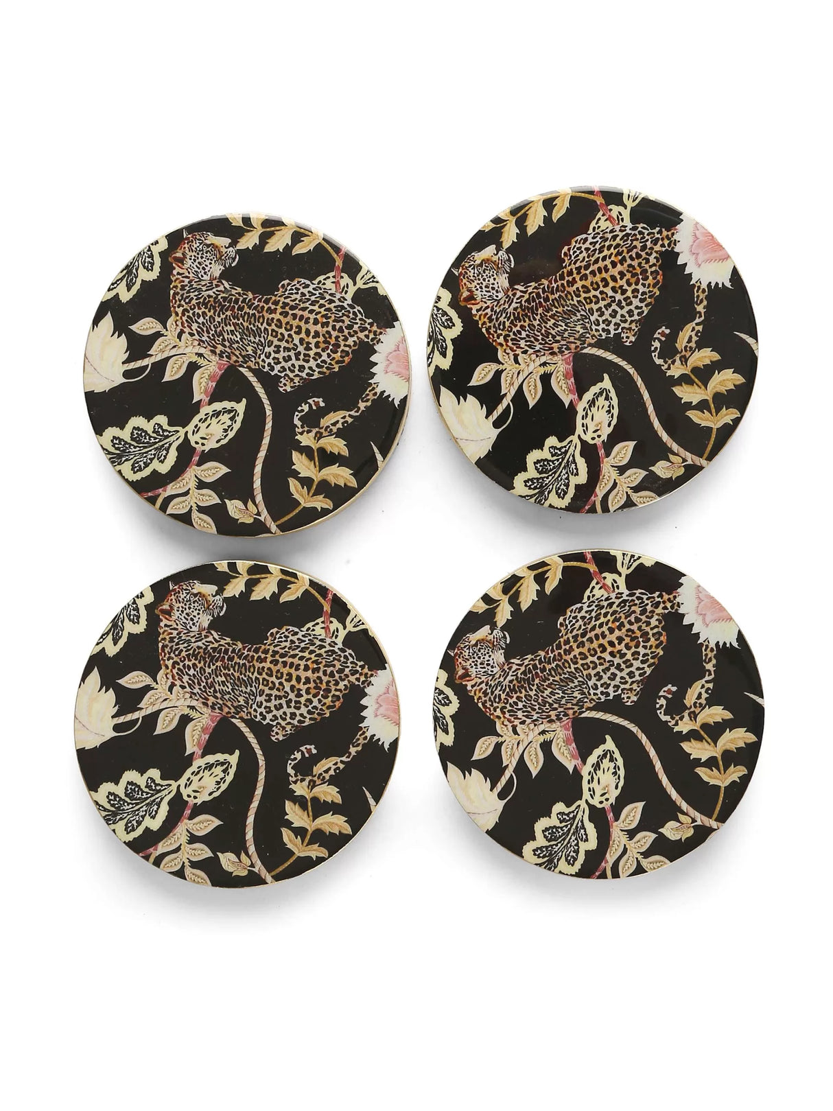 Forest Design Decal Coasters