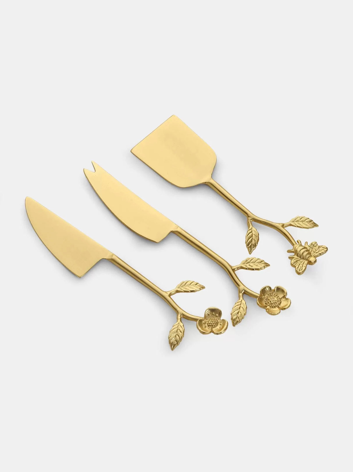 Cheese Set - Flower & Bee