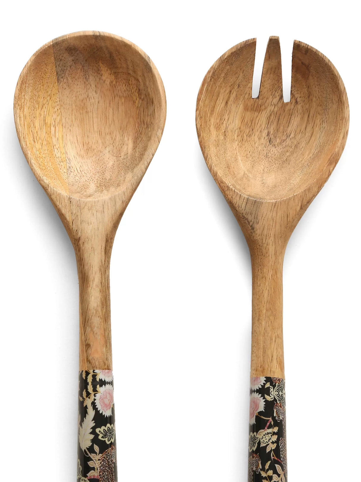Salad Servers - Decal Forest Design
