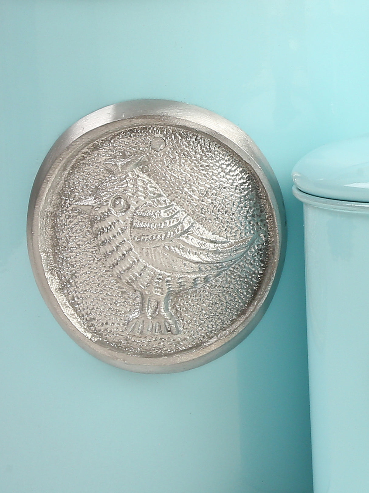 Bird design Blue Canister set