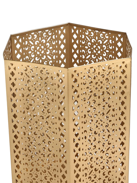 Lantern - Antique Gold Finish - L