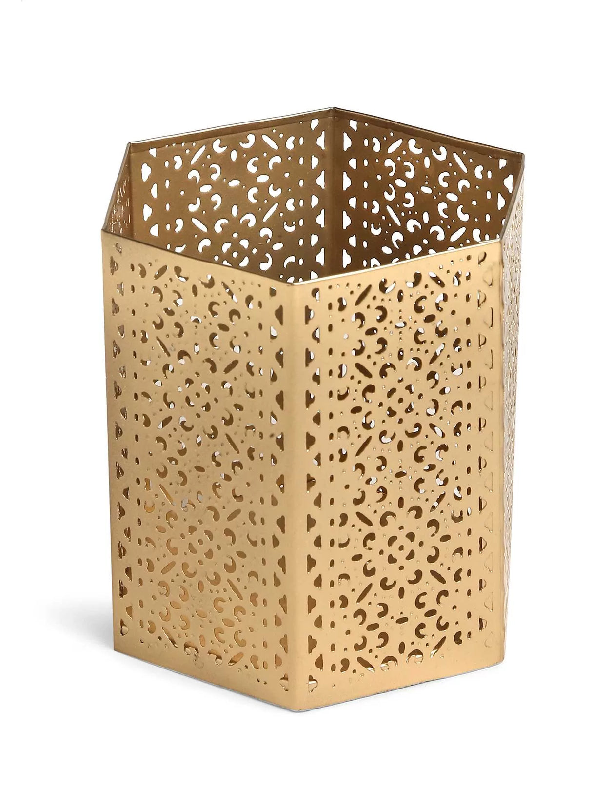 Lantern - Antique Gold Finish - S