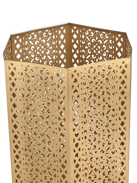 Lantern - Antique Gold Finish - S
