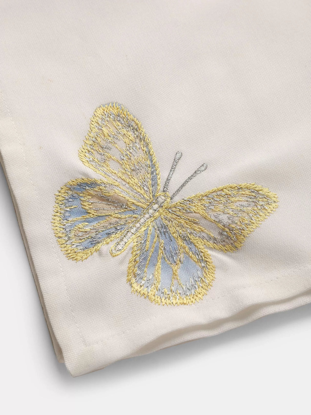 Napkin - With Butterfly Applique And Embroidery Set of 4
