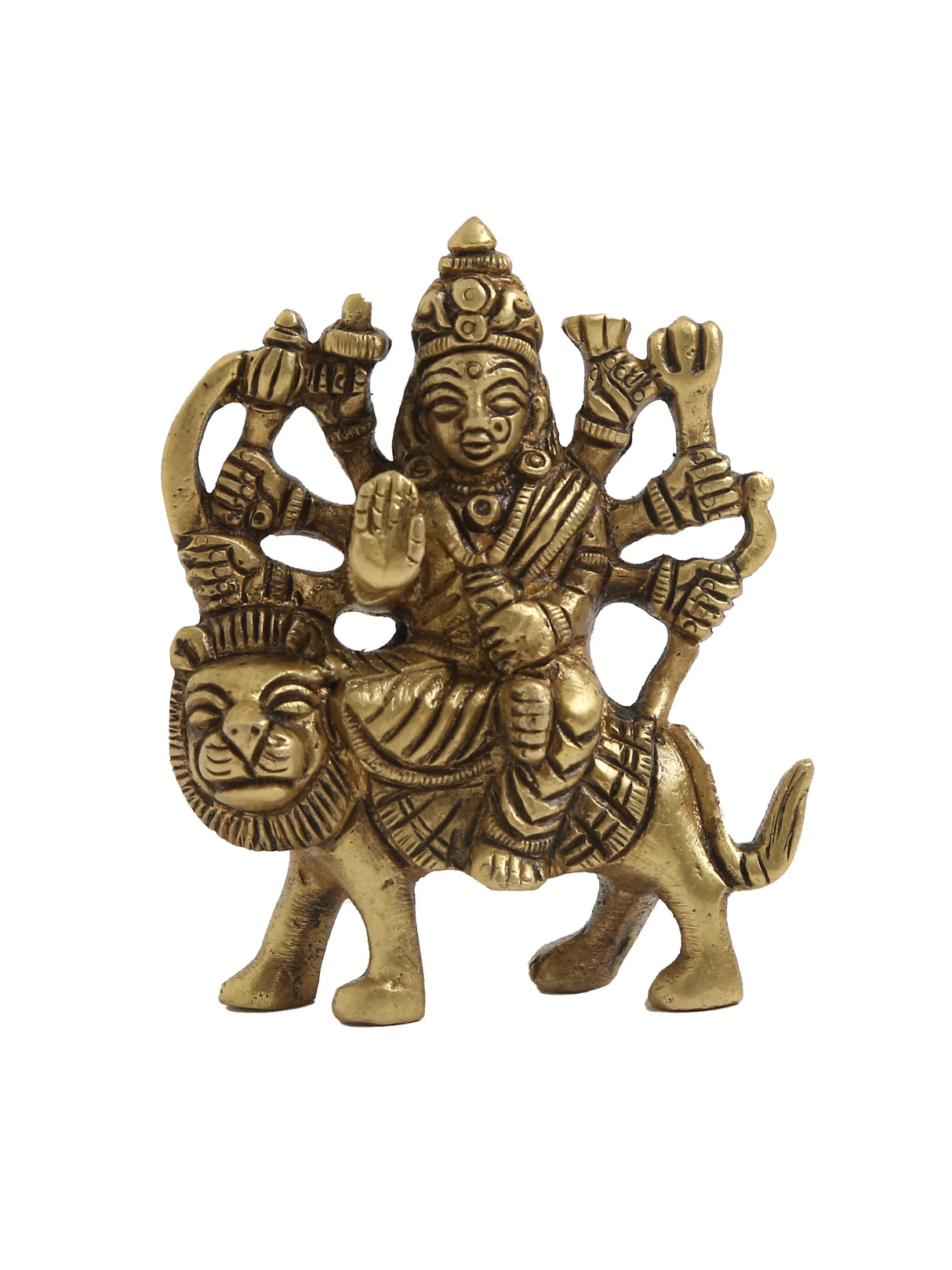 Brass Statue - Durga Devi