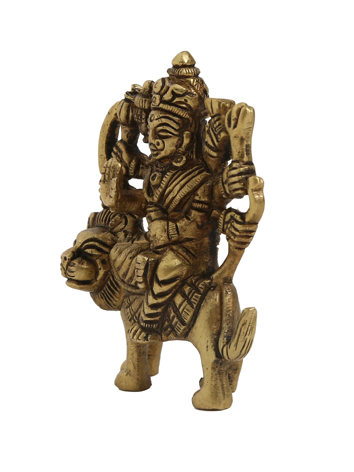 Brass Statue - Durga Devi