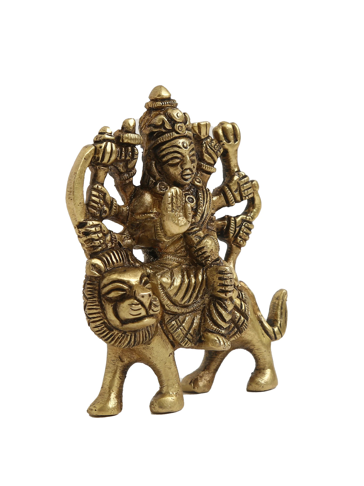 Brass Statue - Durga Devi
