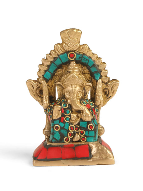 Ganesha In Stone Work
