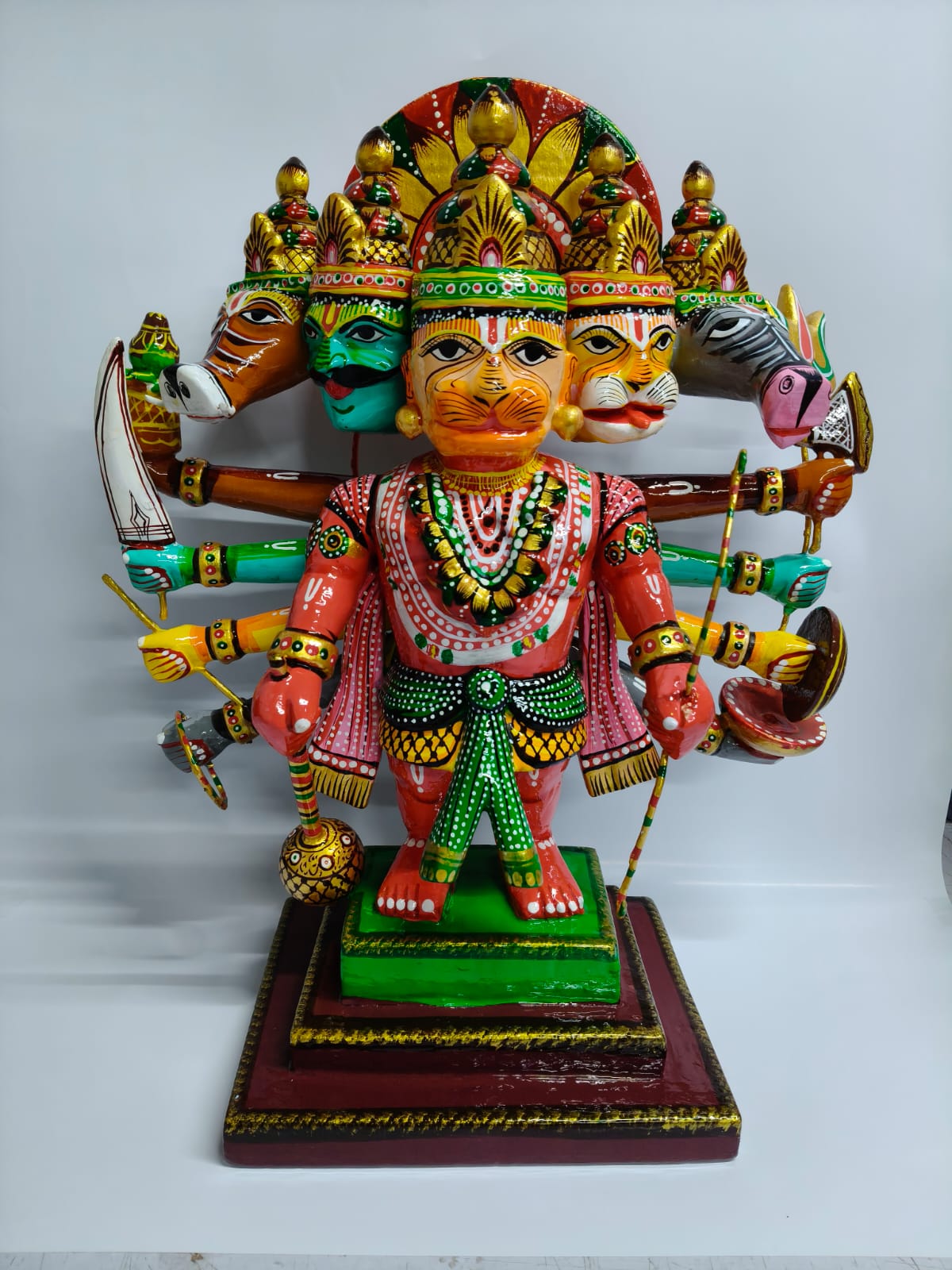 Panchmukhi Hanuman -Single piece