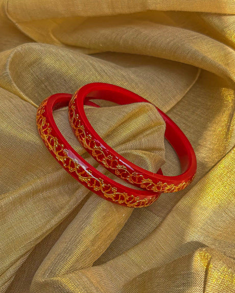 Rajshree Shakha Pola bangles
